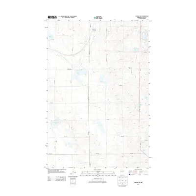 2013 Map of Hawley SE, 2013 Print