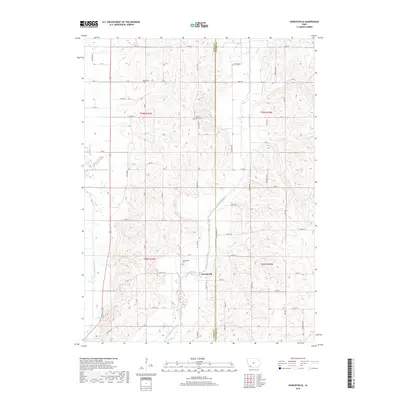 2018 Map of Hawleyville, 2018 Print