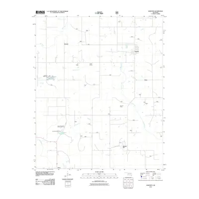 2010 Map of Haworth, 2010 Print