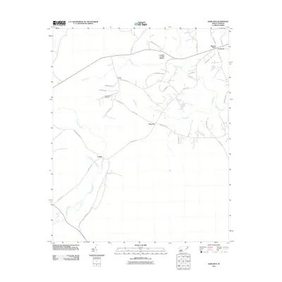 2011 Map of Haws Run, 2011 Print