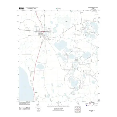 2012 Map of Hawthorne, 2012 Print