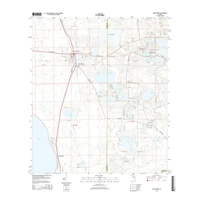 2015 Map of Hawthorne, 2015 Print