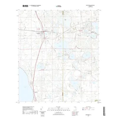 2018 Map of Hawthorne, 2018 Print