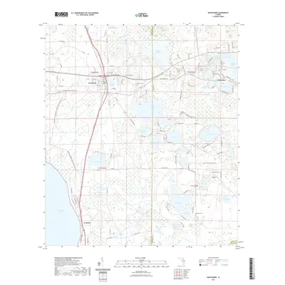 2021 Map of Hawthorne, 2021 Print