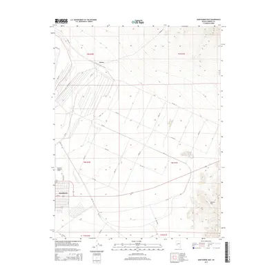 2014 Map of Hawthorne East, 2014 Print