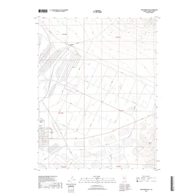 2018 Map of Hawthorne East, 2018 Print
