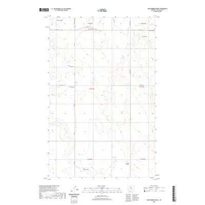 2020 Map of Hawthorne School, 2020 Print