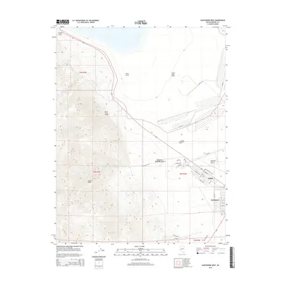 2014 Map of Hawthorne West, 2014 Print