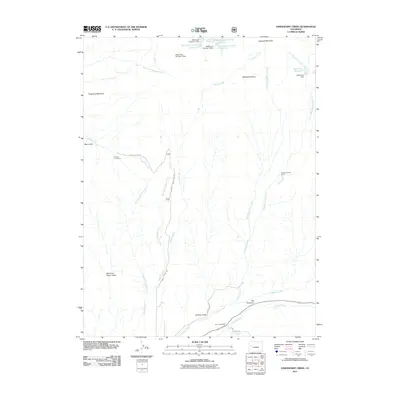 2011 Map of Hawxhurst Creek, 2011 Print
