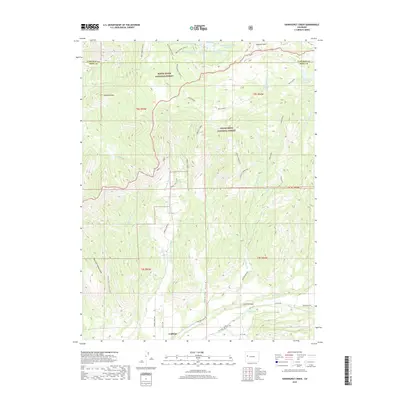2019 Map of Hawxhurst Creek, 2019 Print