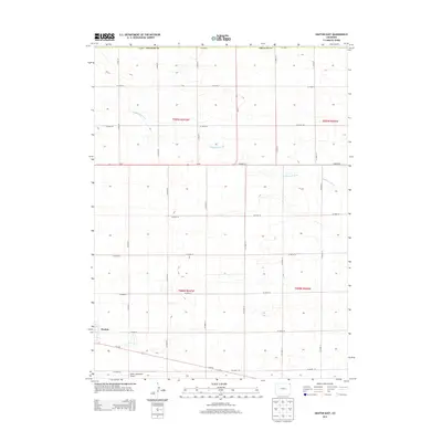 2013 Map of Haxtun East, 2013 Print