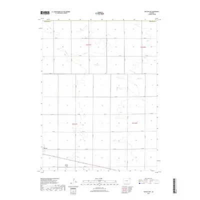 2019 Map of Haxtun East, 2019 Print