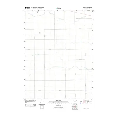 2010 Map of Haxtun SE, 2010 Print
