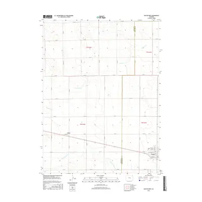 2016 Map of Haxtun West, 2016 Print