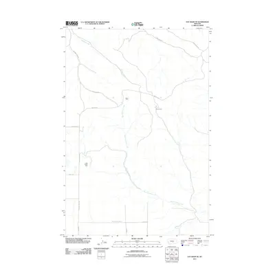 2011 Map of Hay Basin NE, 2011 Print