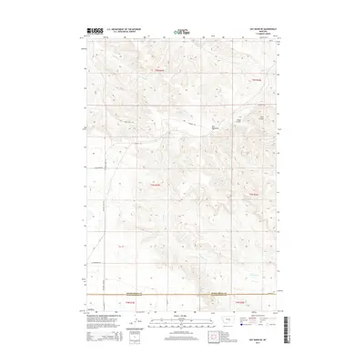 2014 Map of Hay Basin NE, 2014 Print