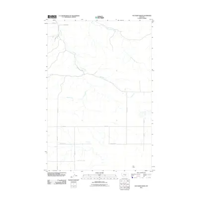 2011 Map of Hay Basin North, 2011 Print