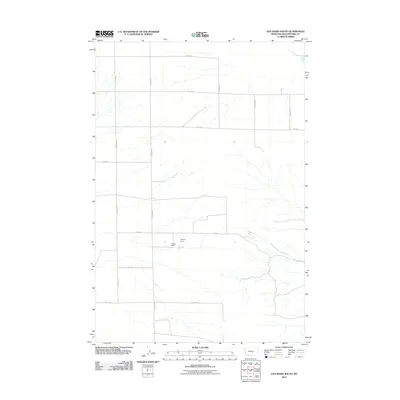 2011 Map of Hay Basin South, 2011 Print