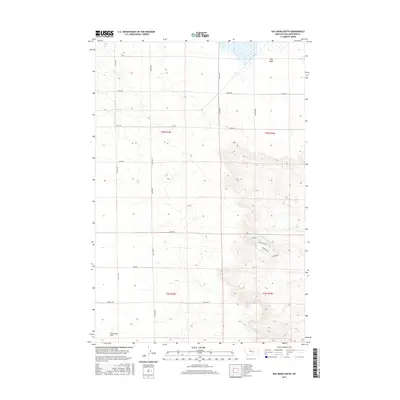 2017 Map of Hay Basin South, 2017 Print