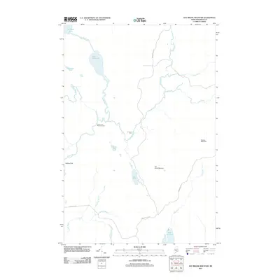 2011 Map of Hay Brook Mountain, 2011 Print