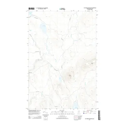 2014 Map of Hay Brook Mountain, 2014 Print