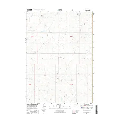 2015 Map of Hay Canyon Butte, 2015 Print