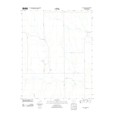 2012 Map of Hay Canyon, 2012 Print
