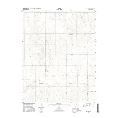 2015 Map of Hay Canyon, 2015 Print