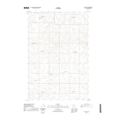 2020 Map of Hay Coulee, 2020 Print