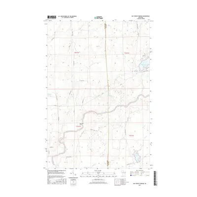 2015 Map of Hay Creek Flowage, 2015 Print