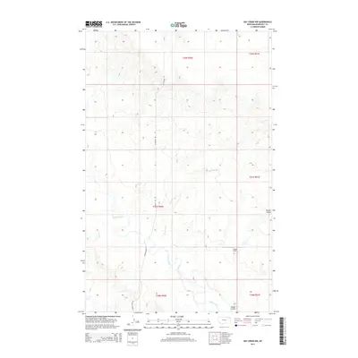 2014 Map of Hay Creek NW, 2014 Print