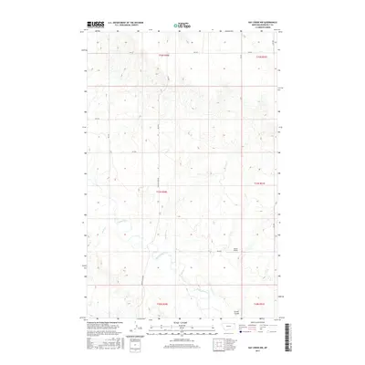 2017 Map of Hay Creek NW, 2017 Print