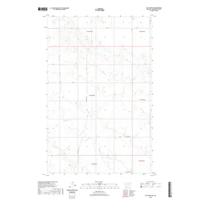 2020 Map of Hay Creek NW, 2020 Print