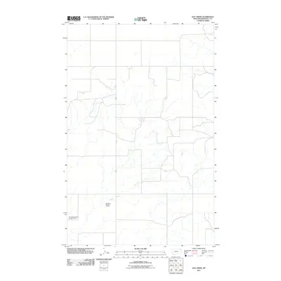 2011 Map of Hay Creek, 2011 Print