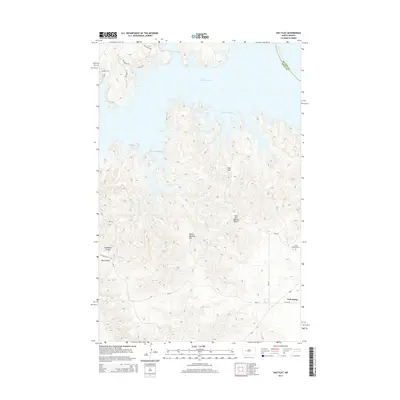 2014 Map of Hay Flat, 2014 Print