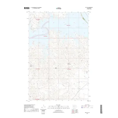 2018 Map of Hay Flat, 2018 Print