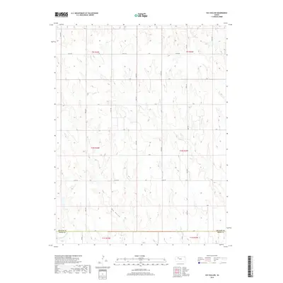 2018 Map of Hay Hollow, 2018 Print