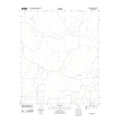 2011 Map of Hay Hollow, 2011 Print