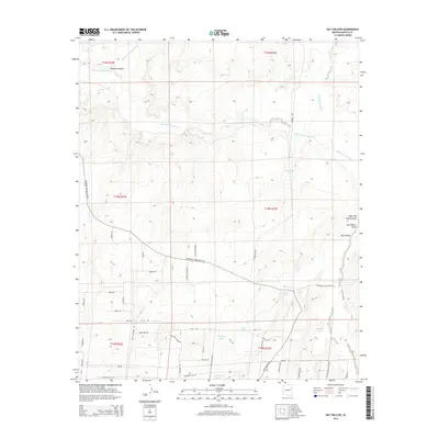 2014 Map of Hay Hollow, 2014 Print