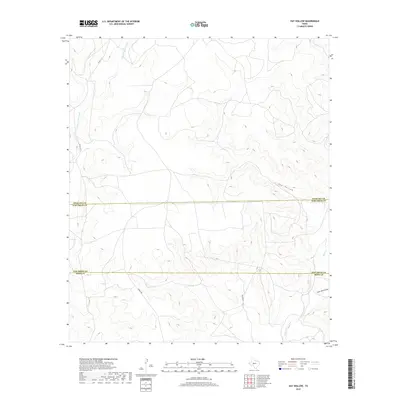 2019 Map of Hay Hollow, 2019 Print