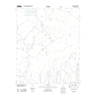2011 Map of Hay Lake, 2011 Print