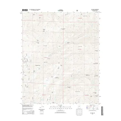2013 Map of Hay Mesa, 2013 Print