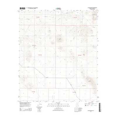 2014 Map of Hay Mountain, 2014 Print