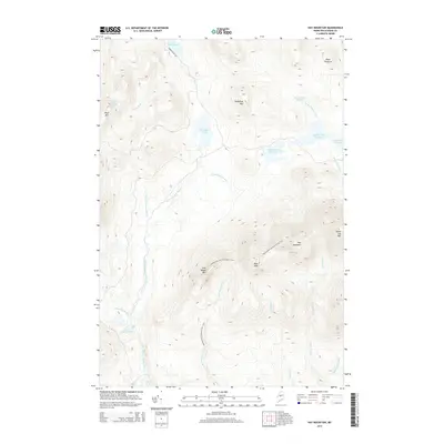 2014 Map of Hay Mountain, 2014 Print