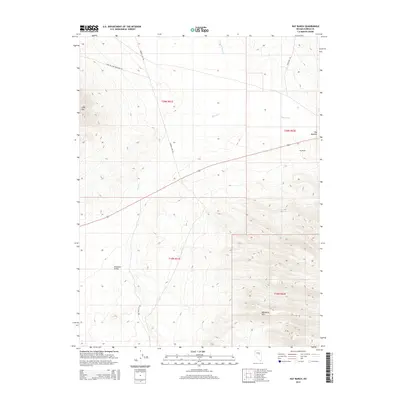 2014 Map of Hay Ranch, 2014 Print