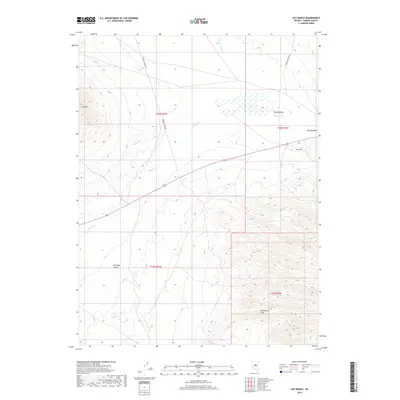 2018 Map of Hay Ranch, 2018 Print