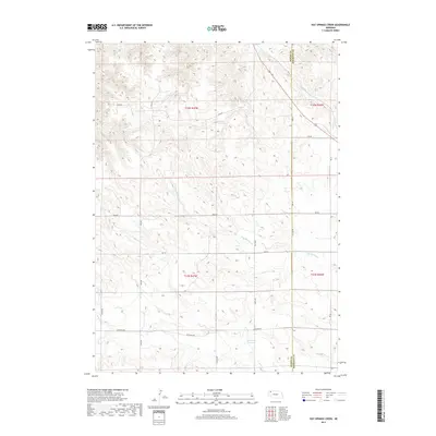 2017 Map of Hay Springs Creek, 2017 Print