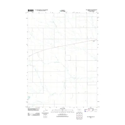 2011 Map of Hay Springs NE, 2011 Print