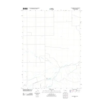 2011 Map of Hay Springs SE, 2011 Print