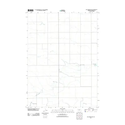 2011 Map of Hay Springs SW, 2011 Print